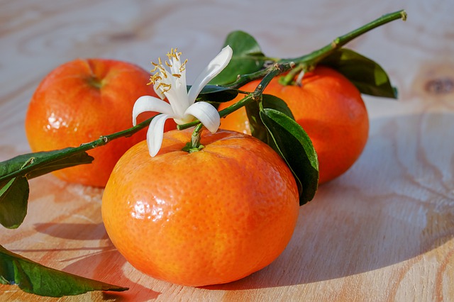 Información nutricional de la mandarina