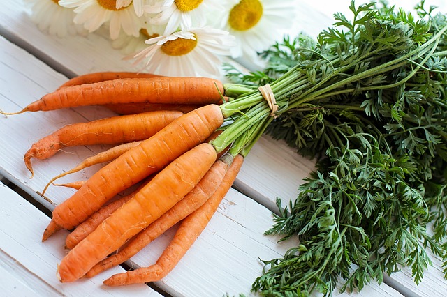 valores nutricionales de las zanahorias